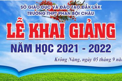 KHAI GIẢNG NĂM HỌC 2021 – 2022