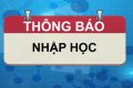 THÔNG BÁO NHẬP HỌC LỚP 10 NĂM HỌC 2025 – 2026