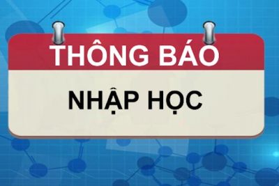 THÔNG BÁO NHẬP HỌC LỚP 10 NĂM HỌC 2025 – 2026