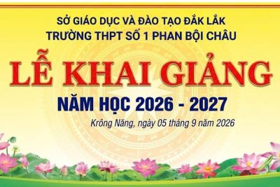 LỄ KHAI GIẢNG NĂM HỌC 2026-2027